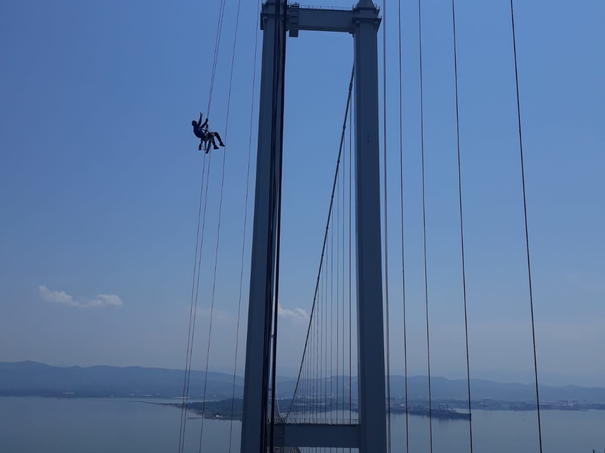 15 Temmuz Köprüsü Led Montajı